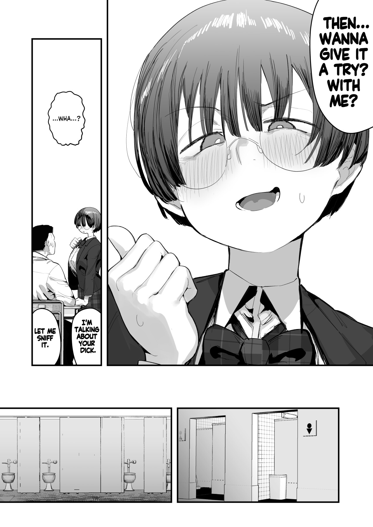 Hentai Manga Comic-My best friend was into the "cock-sniffing doujin" that I love! And now we're pervy sex friends!-Chapter 1-8